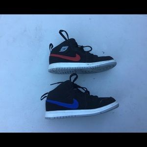 Nike Air Jordan Black High Tops 10 Toddlers